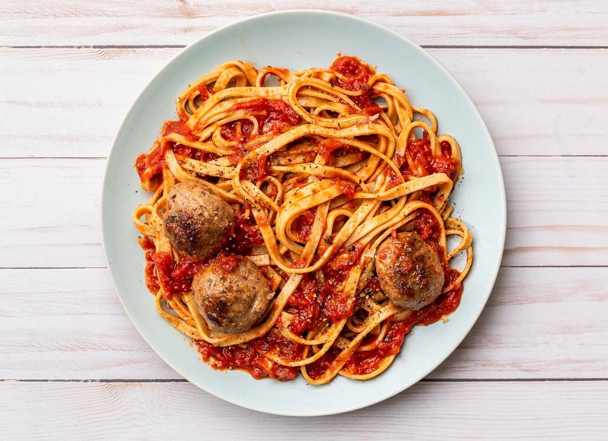 Linguine & Meatballs